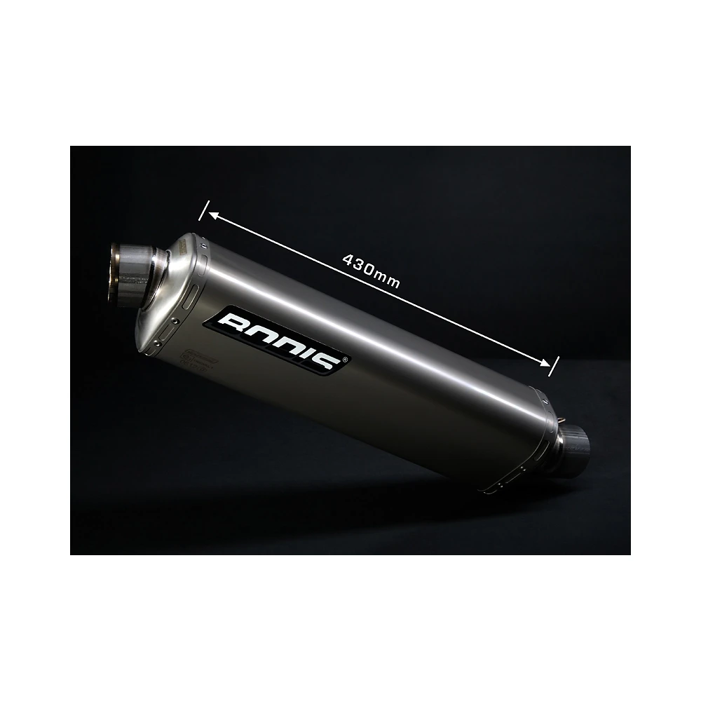Auspuff BODIS THREE-TEC in INOX (SS) zu Kawasaki (CH- Homologiert)