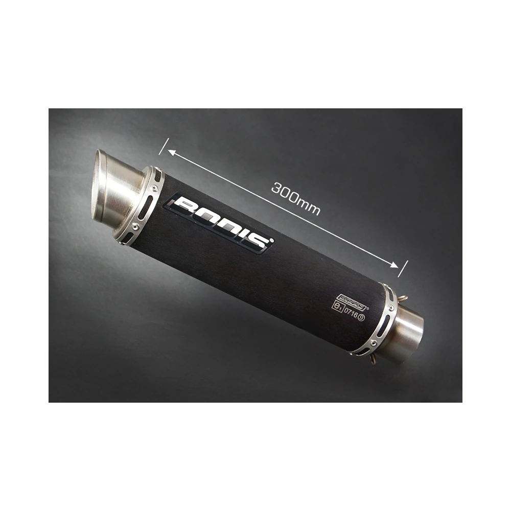 Auspuff BODIS GP1 in INOX/FULL TITAN (SS/FT) zu Kawasaki (CH- Homologiert)