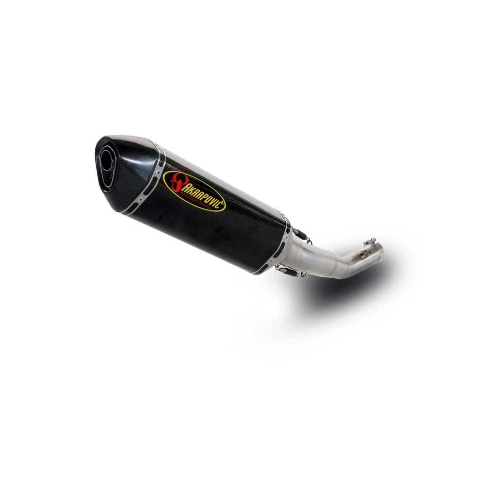 Auspuff AKRAPOVIC HEXAGONAL (SLIP-ON) in CARBON mit CARBON-ENDCAP zu Suzuk