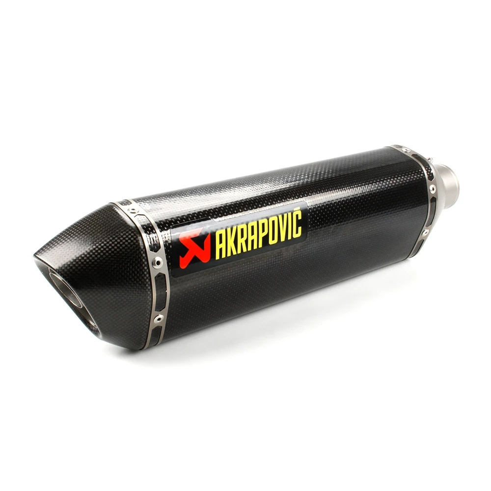 Auspuff AKRAPOVIC HEXAGONAL (SLIP-ON) in CARBON mit CARBON-ENDCAP zu Suzuk