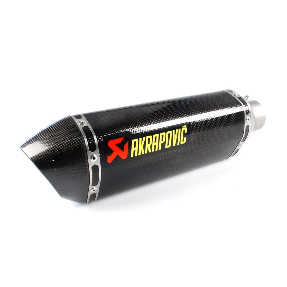 Auspuff AKRAPOVIC HEXAGONAL (SLIP-ON) in CARBON mit CARBON-ENDCAP zu Suzuk
