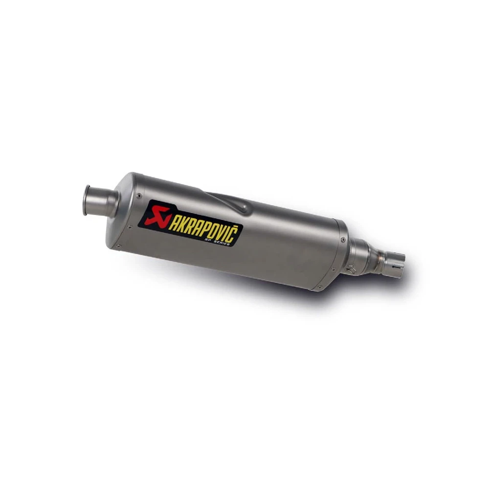 Auspuff AKRAPOVIC SP SERIE OVAL (SLIP-ON) in TITAN mit CARBON-ENDCAP zu Ka