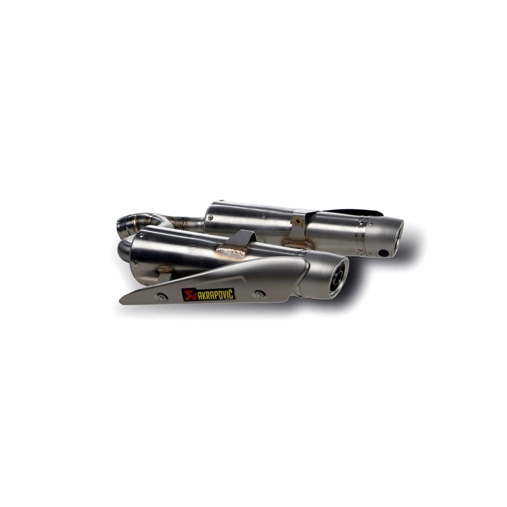 Auspuff AKRAPOVIC SLIP-ON in V4A mit CARBON-ENDCAP zu Suzuki (CH Homologie