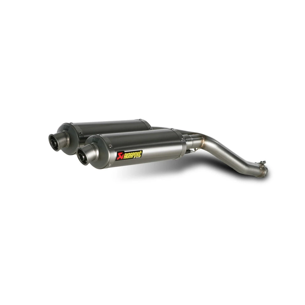 Auspuff AKRAPOVIC SLIP-ON in TITAN mit CARBON-ENDCAP zu Yamaha (CH Homolog
