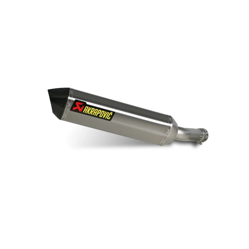 Auspuff AKRAPOVIC SLIP-ON in TITAN mit CARBON-ENDCAP zu Yamaha (CH Homolog