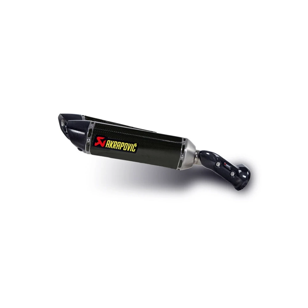 Auspuff AKRAPOVIC HEXAGONAL (SLIP-ON) in CARBON mit CARBON-ENDCAP zu Yamah