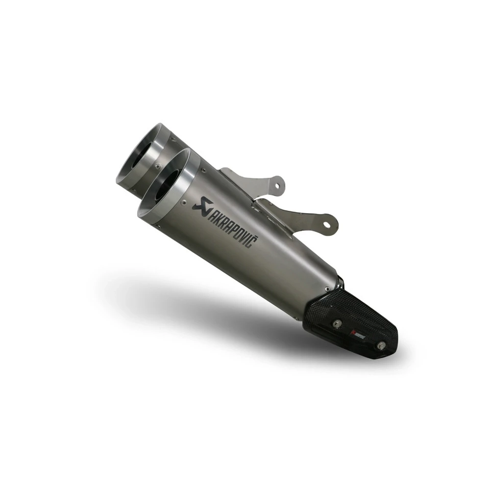 Auspuff AKRAPOVIC SLIP-ON in TITAN mit CARBON-ENDCAP zu Yamaha (CH Homolog