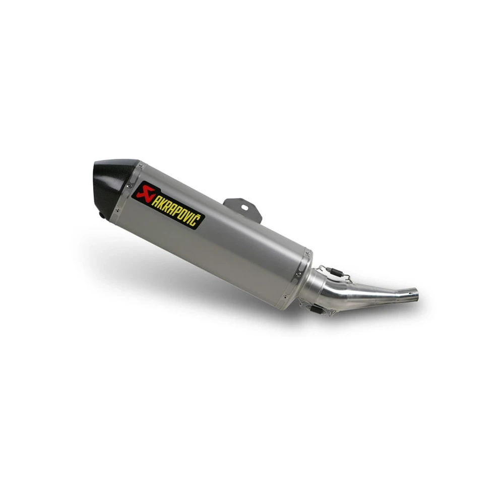 Auspuff AKRAPOVIC STREET LEGAL (SLIP-ON) in TITAN mit CARBON-ENDCAP zu Yam