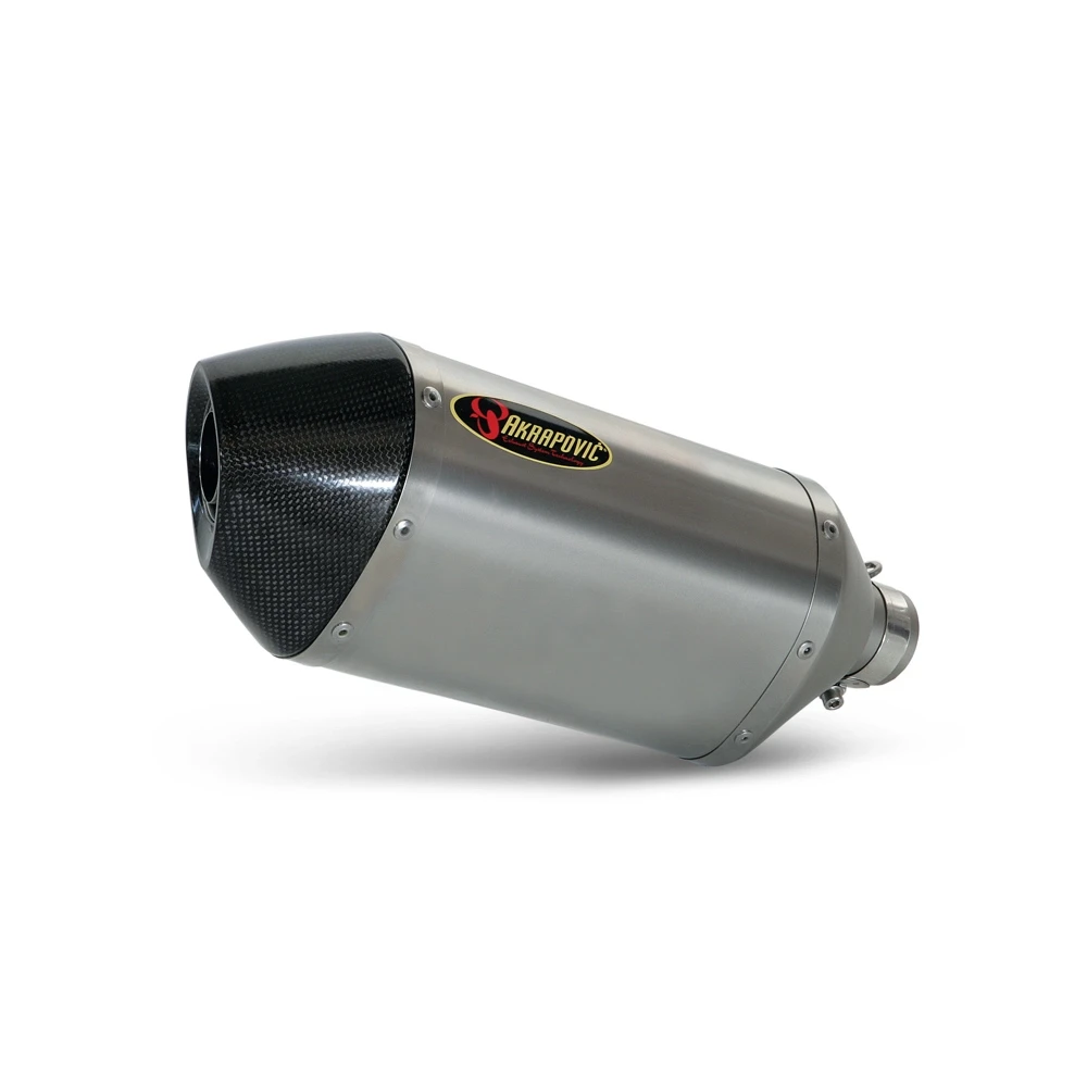 Auspuff AKRAPOVIC SLIP-ON in TITAN mit CARBON-ENDCAP zu Yamaha (CH Homolog