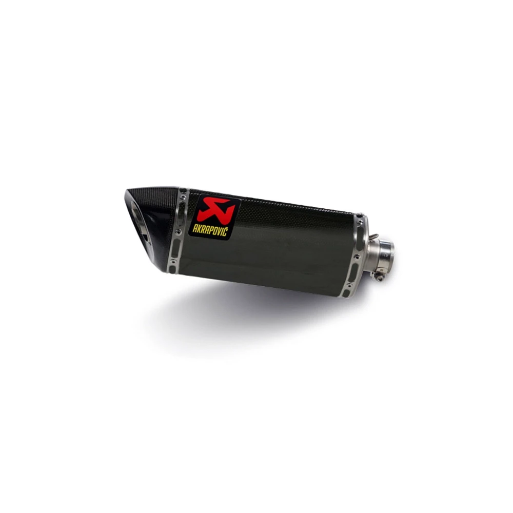 Auspuff AKRAPOVIC HEXAGONAL (SLIP-ON) in CARBON mit CARBON-ENDCAP zu Yamah