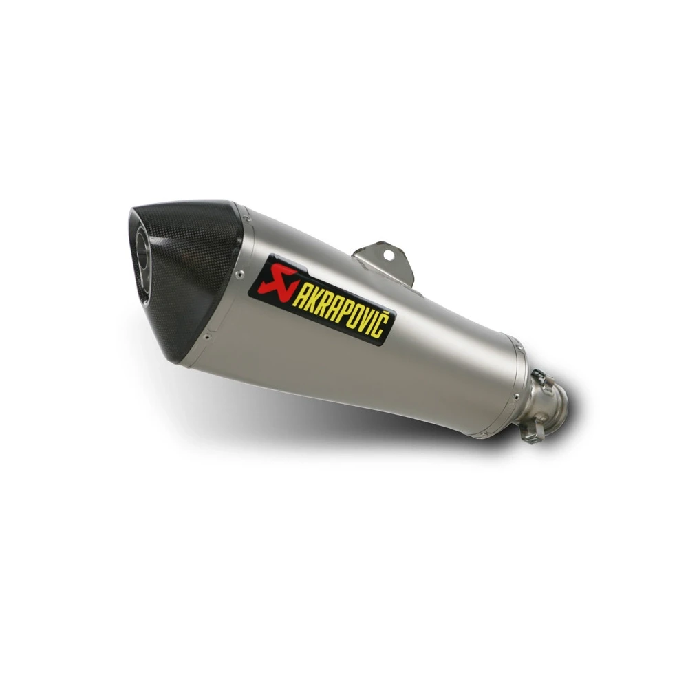 Auspuff AKRAPOVIC SLIP-ON in TITAN mit CARBON-ENDCAP zu BMW (CH Homologier