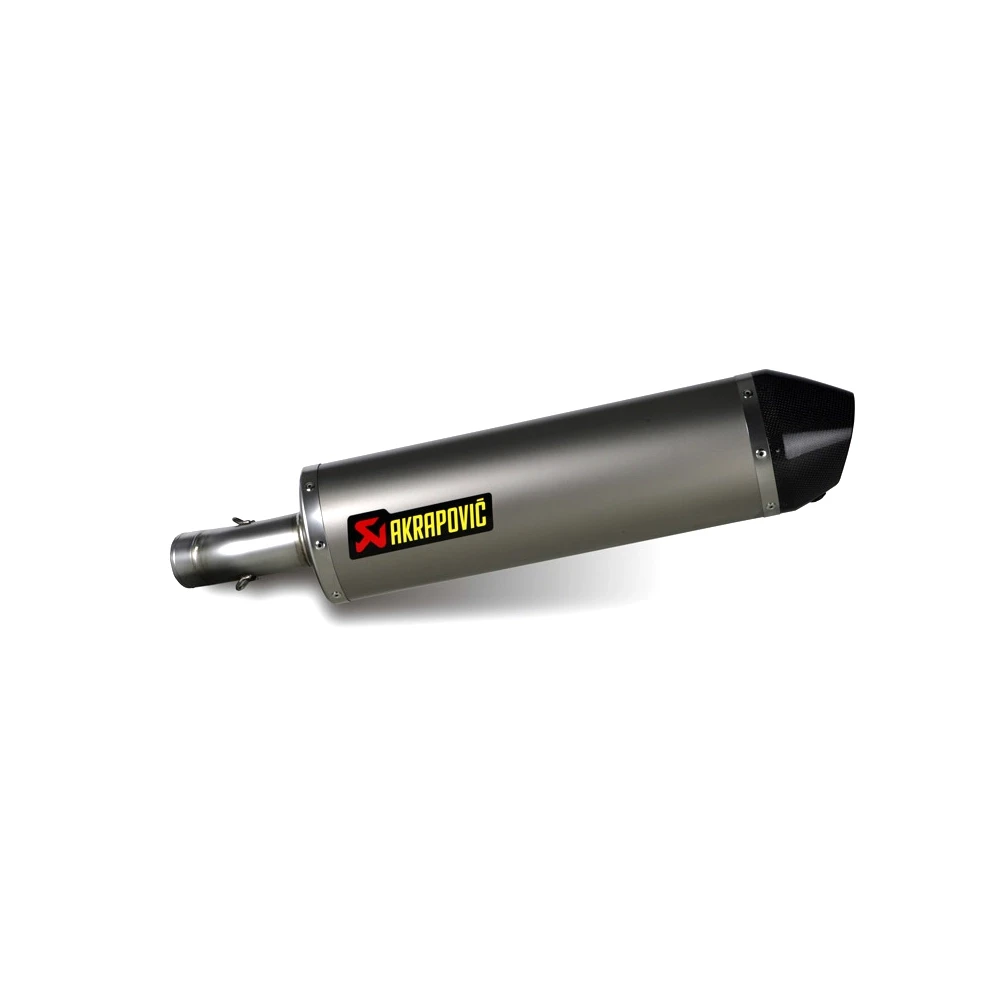 Auspuff AKRAPOVIC SLIP-ON in TITAN mit CARBON-ENDCAP zu BMW (CH Homologier