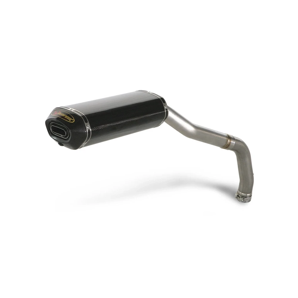 Auspuff AKRAPOVIC SLIP-ON in CARBON mit CARBON-ENDCAP zu Honda (CH Homolog