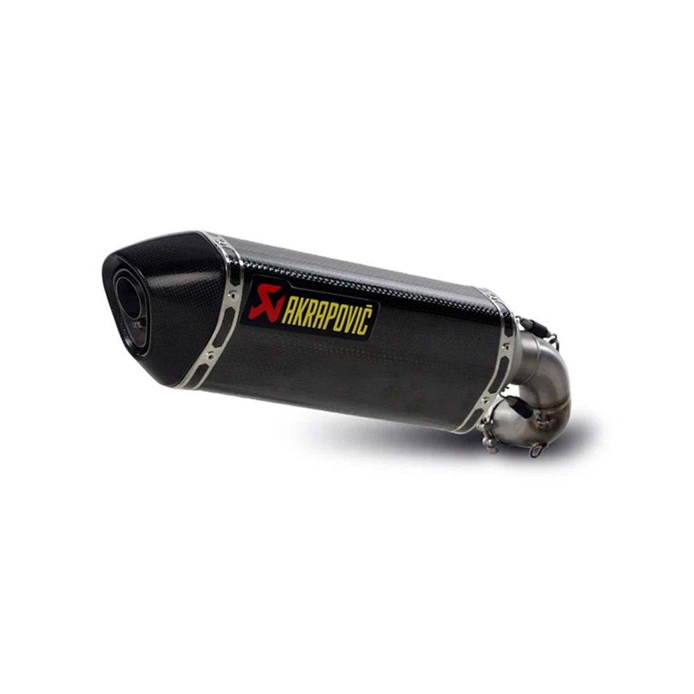 Auspuff AKRAPOVIC SLIP-ON in CARBON mit CARBON-ENDCAP zu Honda (CH Homolog
