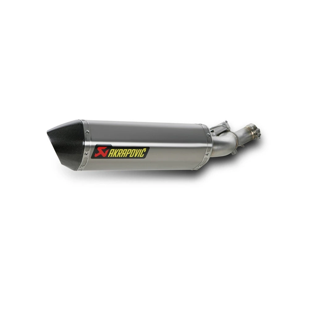 Auspuff AKRAPOVIC SLIP-ON in TITAN mit CARBON-ENDCAP zu Honda (CH Homologi