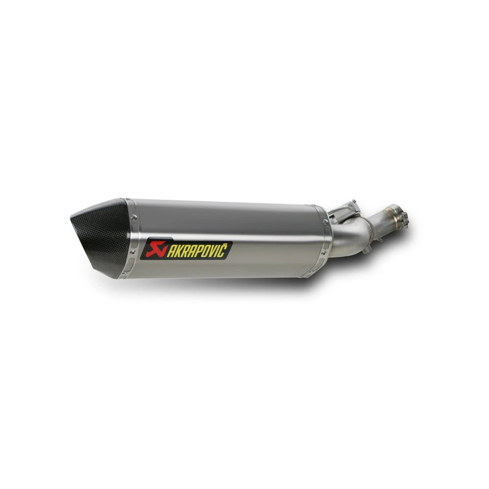 Auspuff AKRAPOVIC SLIP-ON in TITAN mit CARBON-ENDCAP zu Honda (CH Homologi