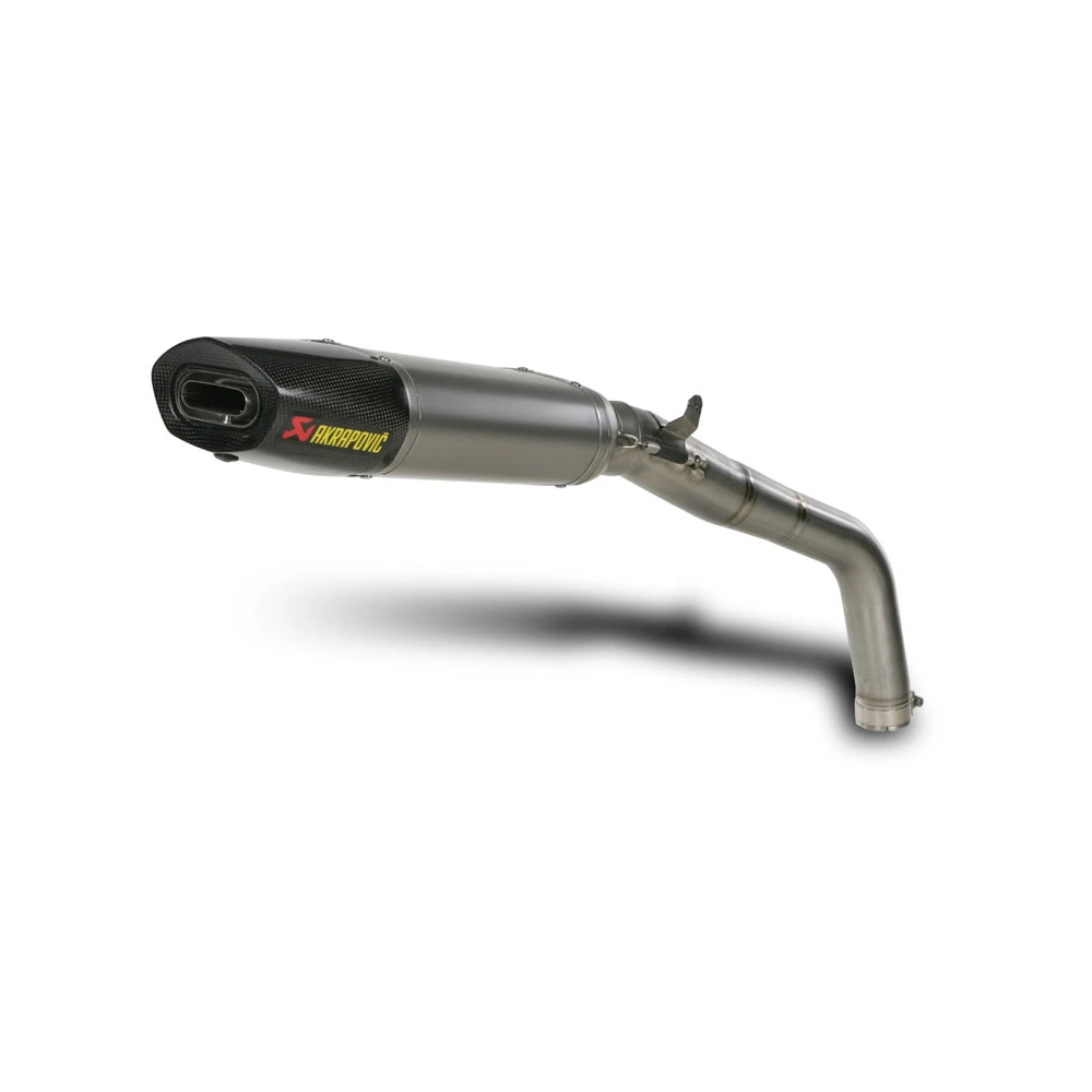 Auspuff AKRAPOVIC SLIP-ON in TITAN mit CARBON-ENDCAP zu Honda (CH Homologi