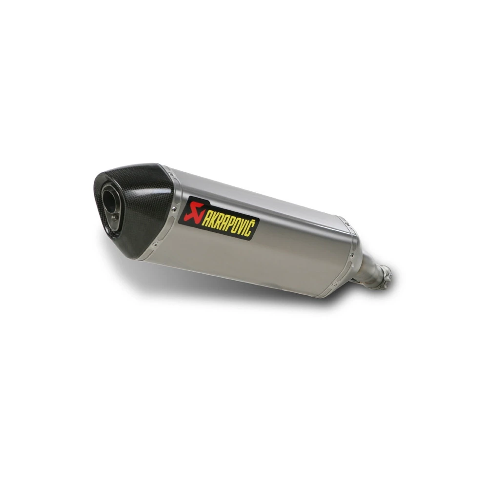Auspuff AKRAPOVIC SLIP-ON in TITAN mit CARBON-ENDCAP zu Honda (CH Homologi