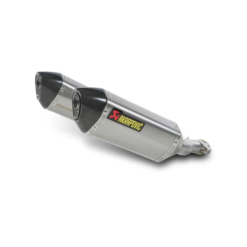 Auspuff AKRAPOVIC HEXAGONAL (SLIP-ON) in TITAN mit CARBON-ENDCAP zu Kawasa