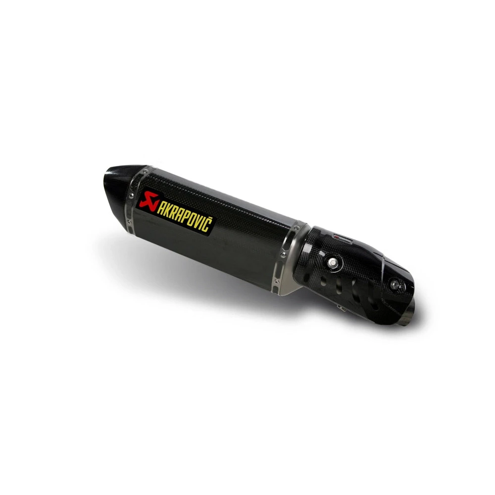 Auspuff AKRAPOVIC HEXAGONAL (SLIP-ON) in CARBON mit CARBON-ENDCAP zu Kawas