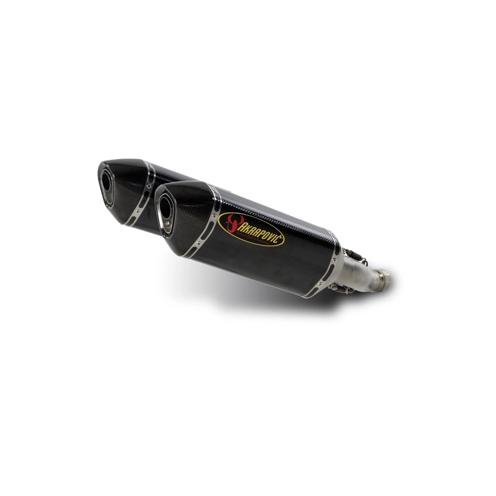 Auspuff AKRAPOVIC HEXAGONAL (SLIP-ON) in CARBON mit CARBON-ENDCAP zu Suzuk