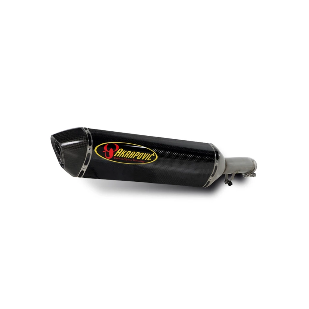 Auspuff AKRAPOVIC SLIP-ON in CARBON mit CARBON-ENDCAP zu Suzuki (CH Homolo