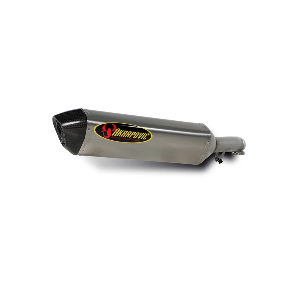 Auspuff AKRAPOVIC SLIP-ON in TITAN mit CARBON-ENDCAP zu Suzuki (CH Homolog