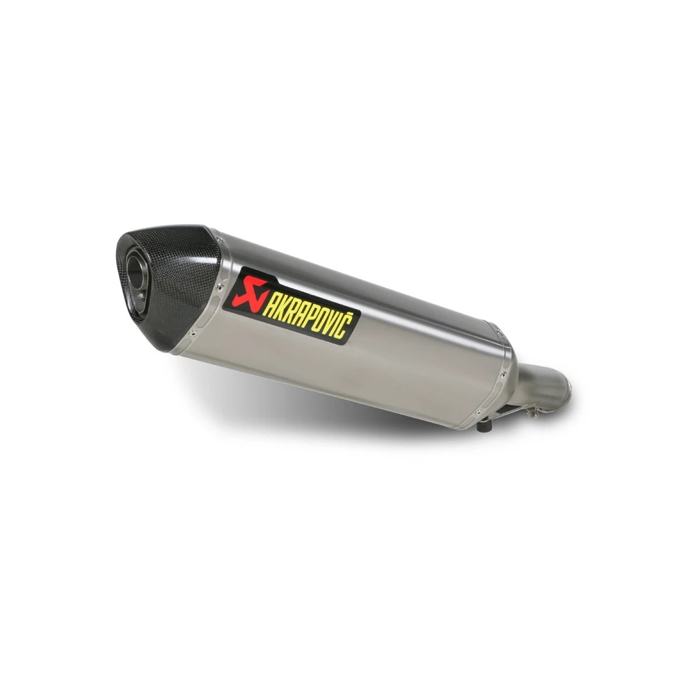 Auspuff AKRAPOVIC SLIP-ON in TITAN mit CARBON-ENDCAP zu Suzuki (CH Homolog