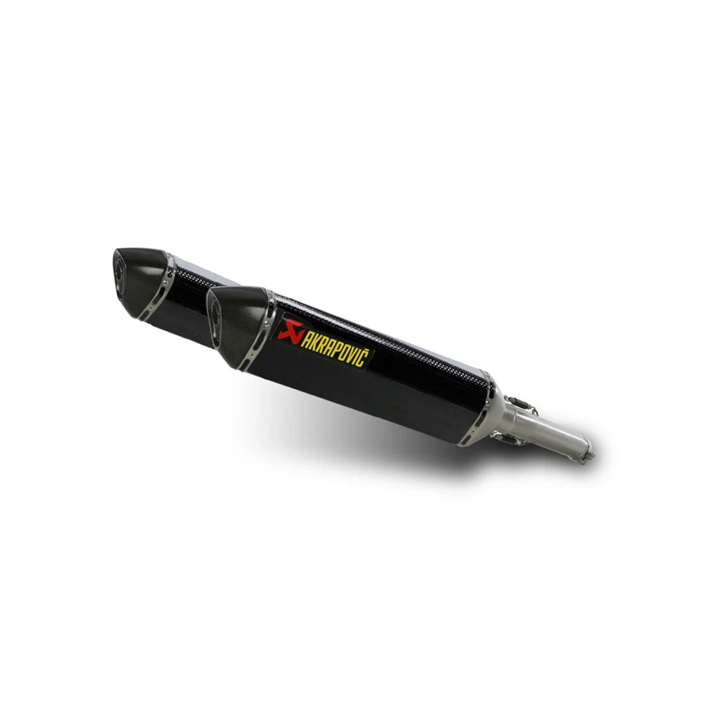 Auspuff AKRAPOVIC SLIP-ON in CARBON mit CARBON-ENDCAP zu Suzuki (CH Homolo