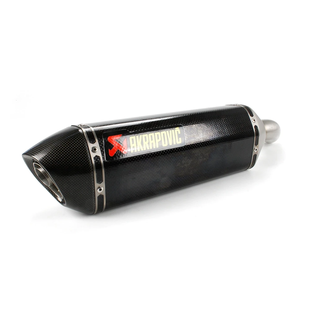 Auspuff AKRAPOVIC SLIP-ON in CARBON mit CARBON-ENDCAP zu Suzuki (CH Homolo