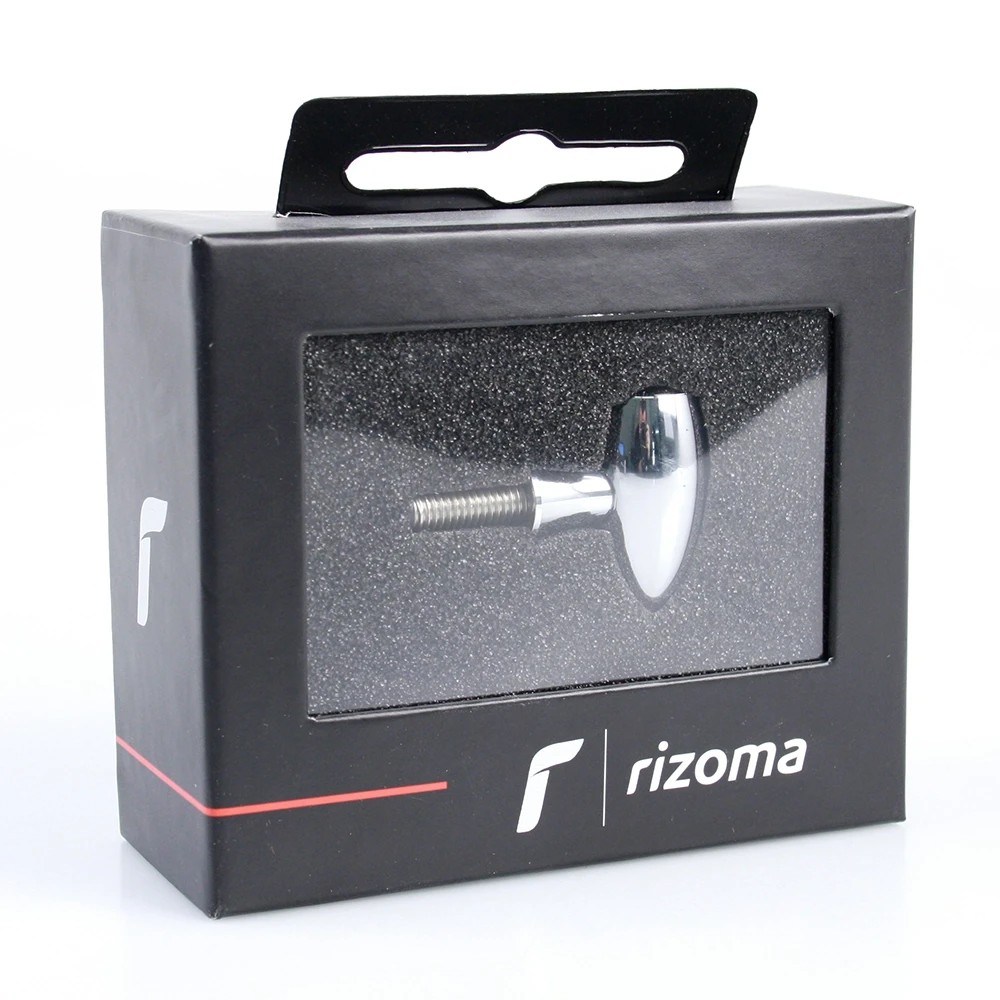 Blinker RIZOMA (1 Stück) CLUB mit SMD LED in CHROM (E-Homologiert)