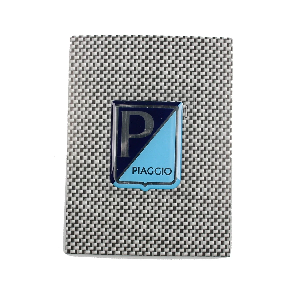 Emblem PIAGGIO 39x49mm Silikon, selbstklebend