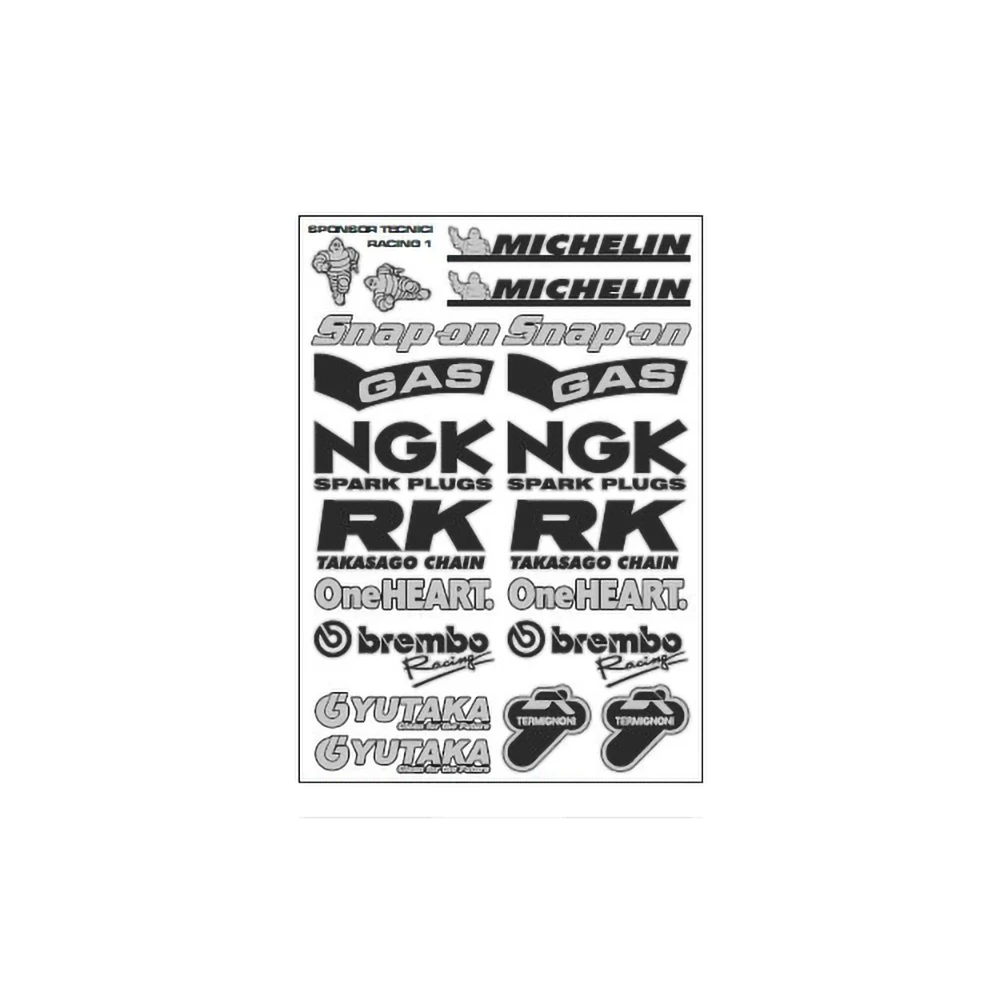 Sticker-Set 4R SPONSOR Racing 1.0 (35 x 25cm)