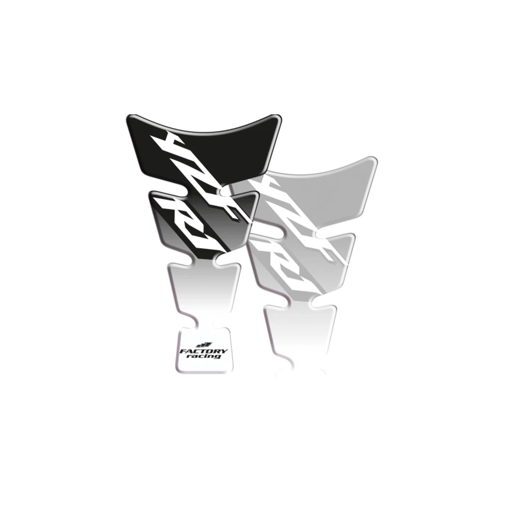 Tankprotektor PRINT SPIRIT YZF R1 in schwarz (128 x 213mm)