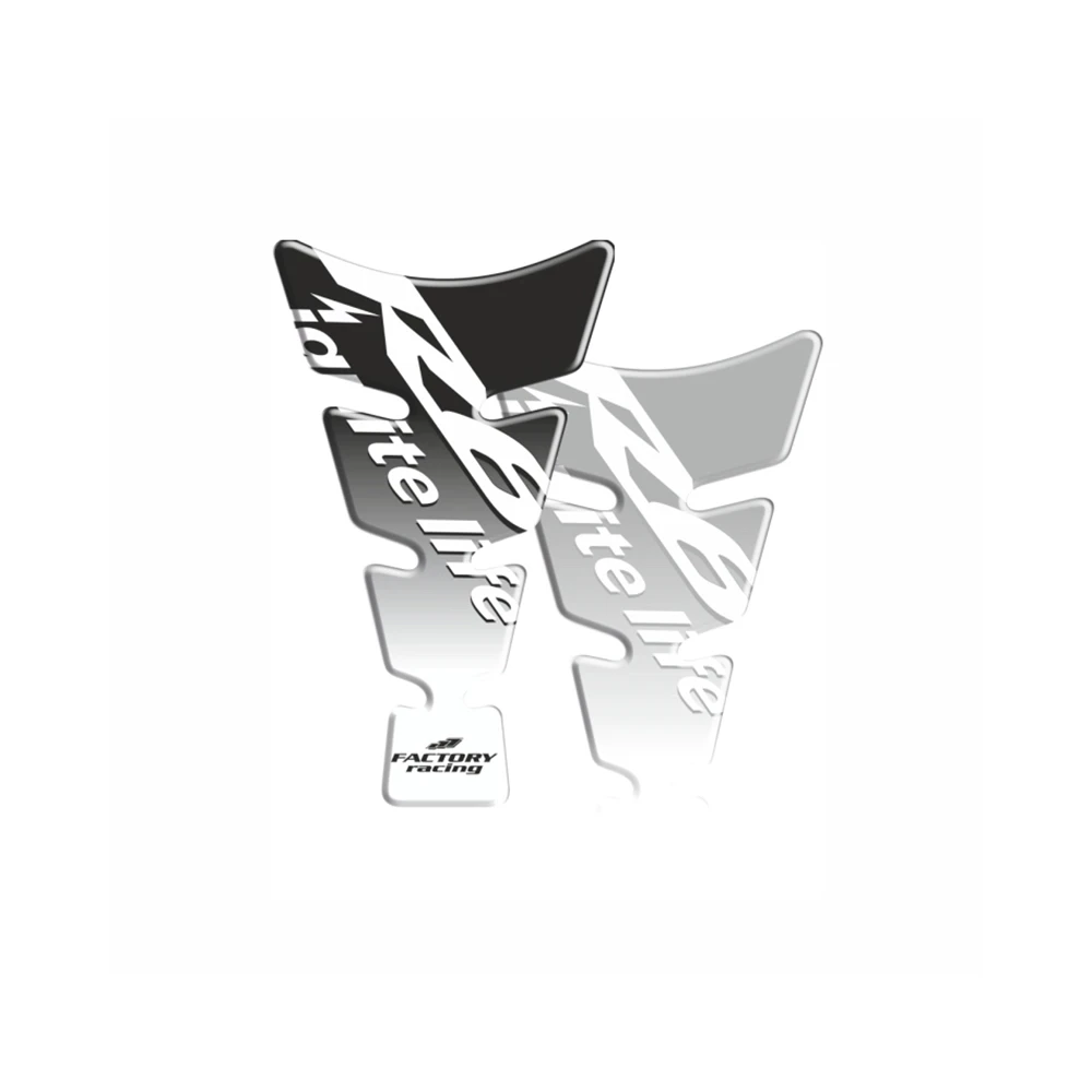 Tankprotektor PRINT SPIRIT R6 in silber (128 x 213mm)