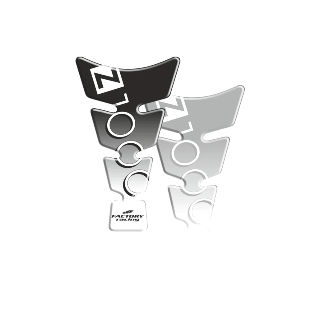 Tankprotektor PRINT SPIRIT Z1000 in schwarz (128 x 213mm)