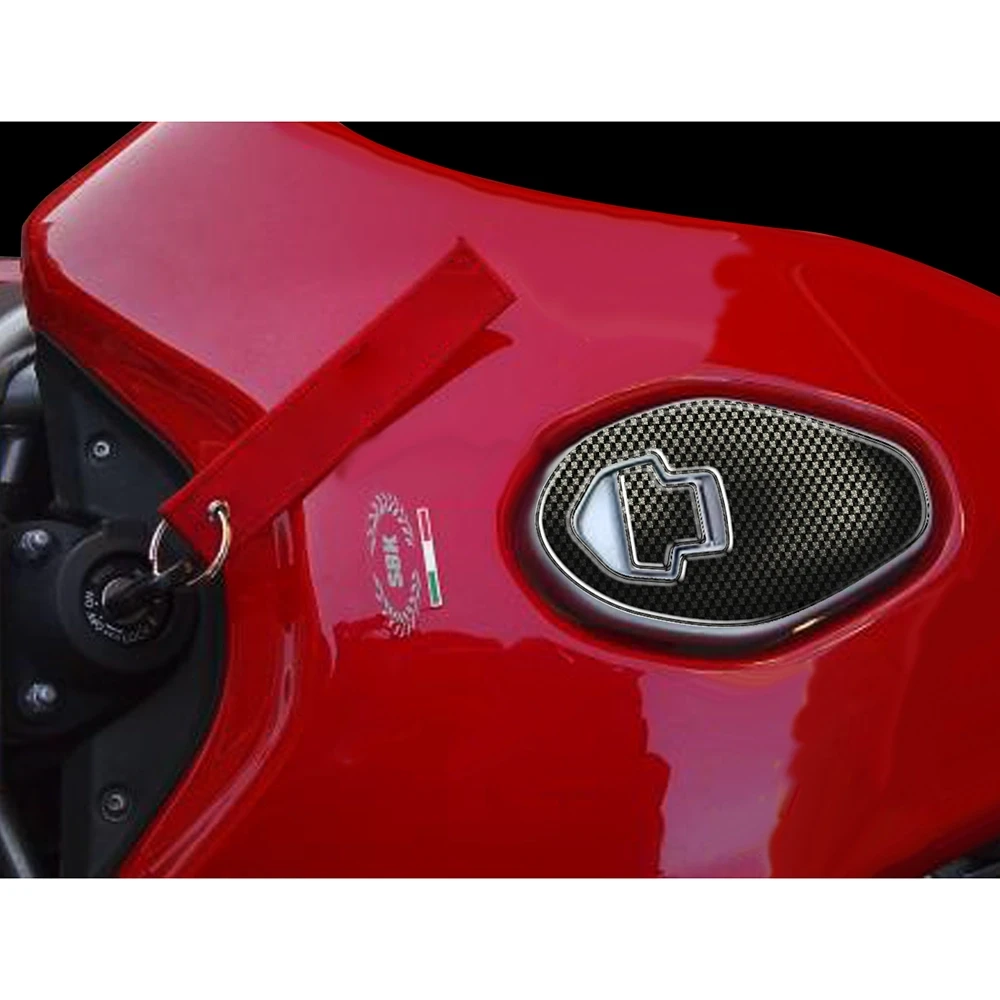 Tankcap- Protektor PRINT in carbon-look zu Ducati