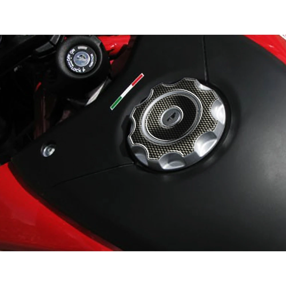 Tankcap- Protektor PRINT in carbon-look zu Ducati