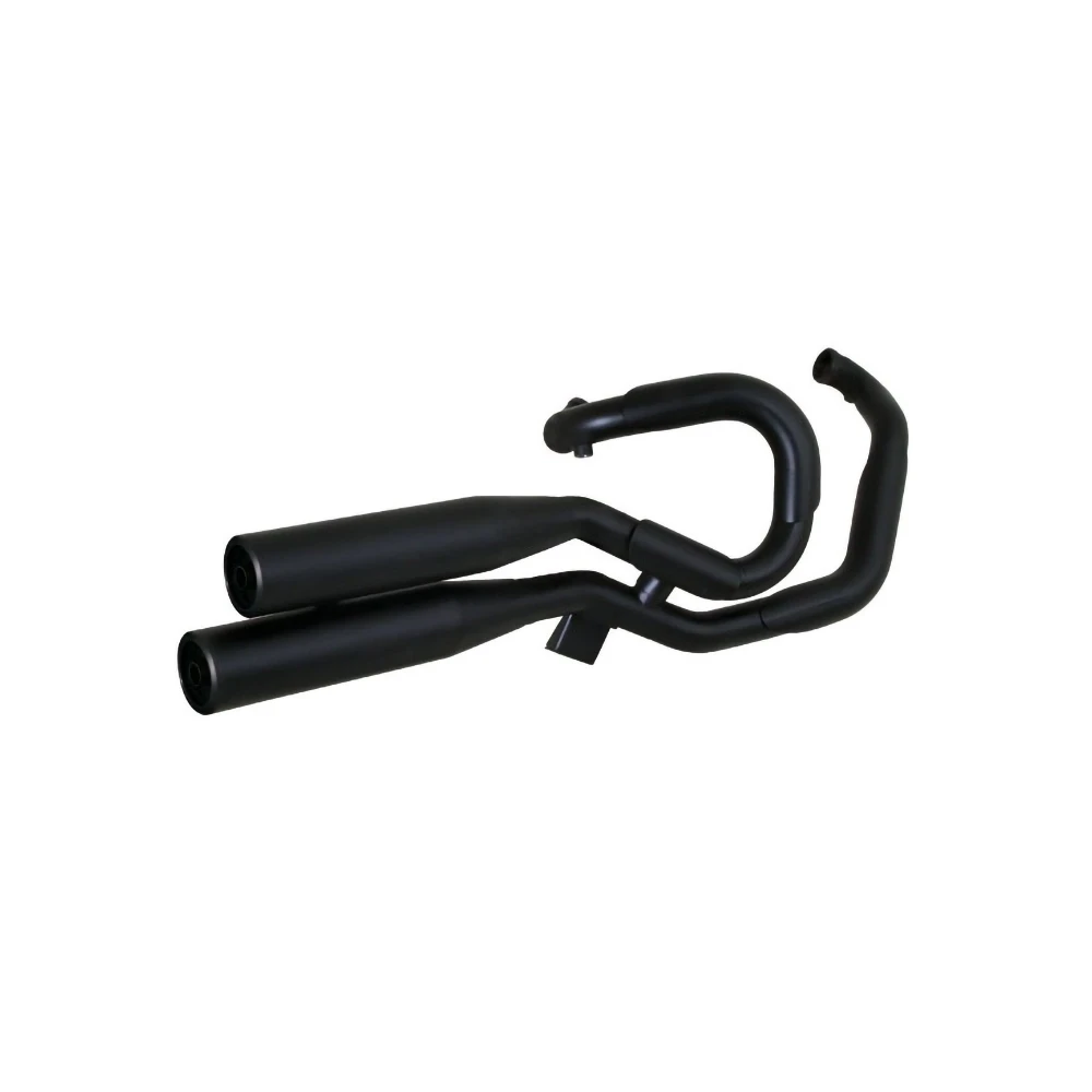 Auspuffanlage REMUS CUSTOM - SLASH CUT (2 in 2) in SCHWARZ zu HD (CH- Hom.