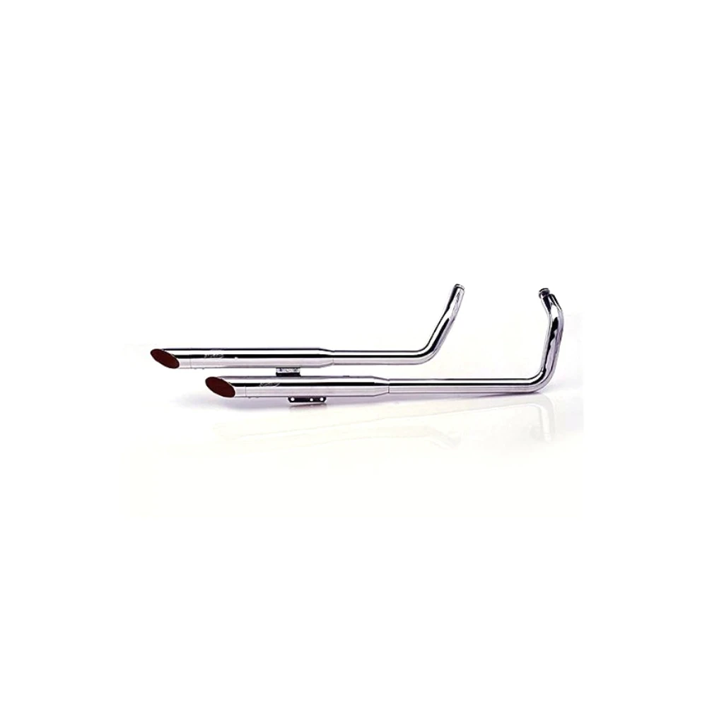 Auspuffanlage SILVERTAIL (2in1) K02 in chrom zu Yamaha (CH-Hom)