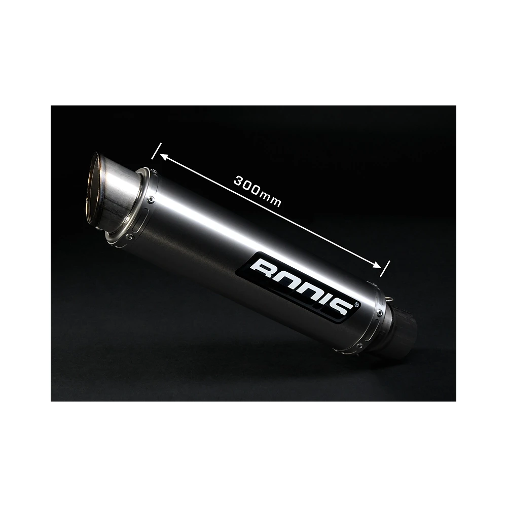 Auspuff BODIS GP1 in INOX/FULL TITAN (SS/FT) zu Kawasaki (CH- Homologiert)