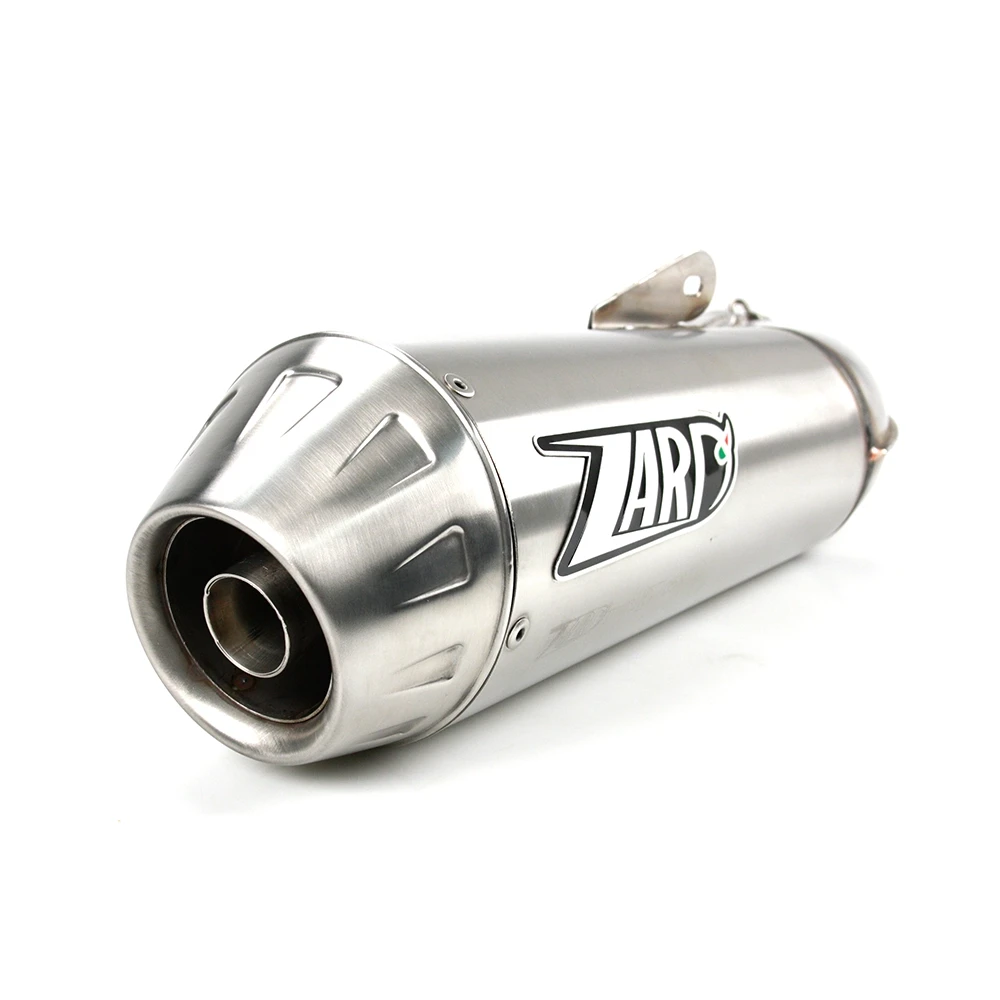 Auspuffanlage ZARD CONICO - LOW POSITION (3 in 1) in Inox zu Triumph (CH-