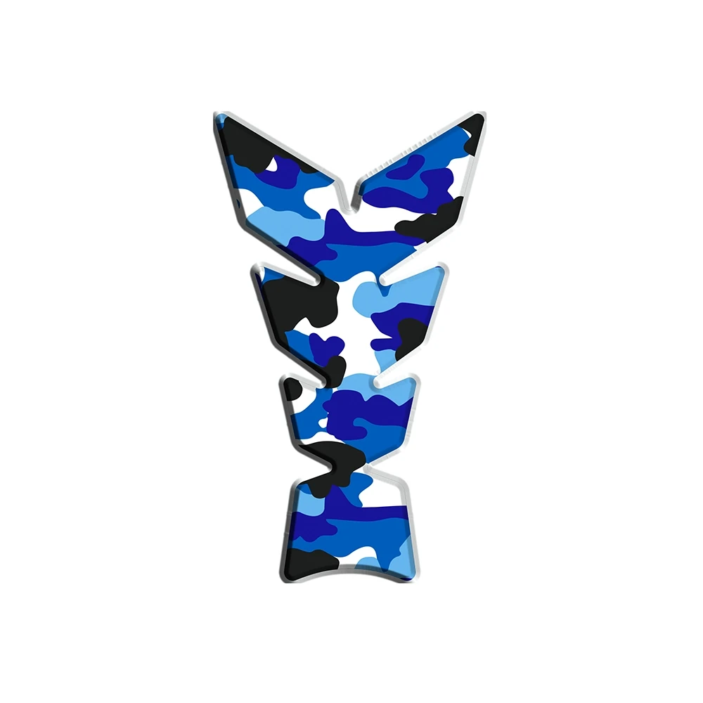 Tankprotektor PRINT GOLD ANNIVERSARY SOFT TOUCH - CAMOUFLAGE in blau (123