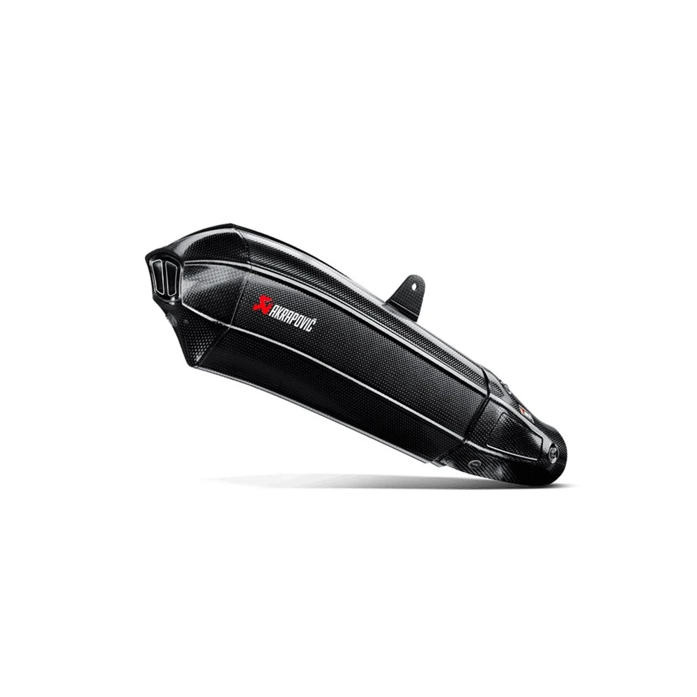 Auspuff AKRAPOVIC HX2 - HEXAGONAL (SLIP-ON) in CARBON mit CARBON-ENDCAP zu