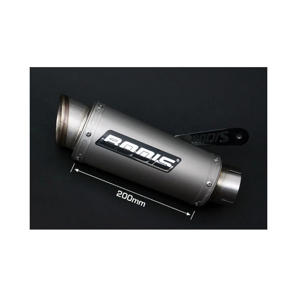 Auspuff BODIS GPC-R in FULL TITAN (FT) zu BMW (CH- Homologiert)