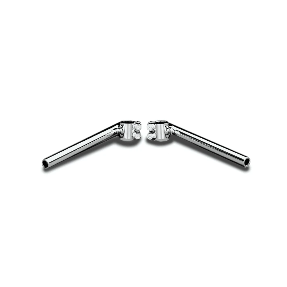 Lenkerstummel FEHLING (Paar) Ø 22mm in CHROM (Anschluss: Ø 35mm x L 26.5cm