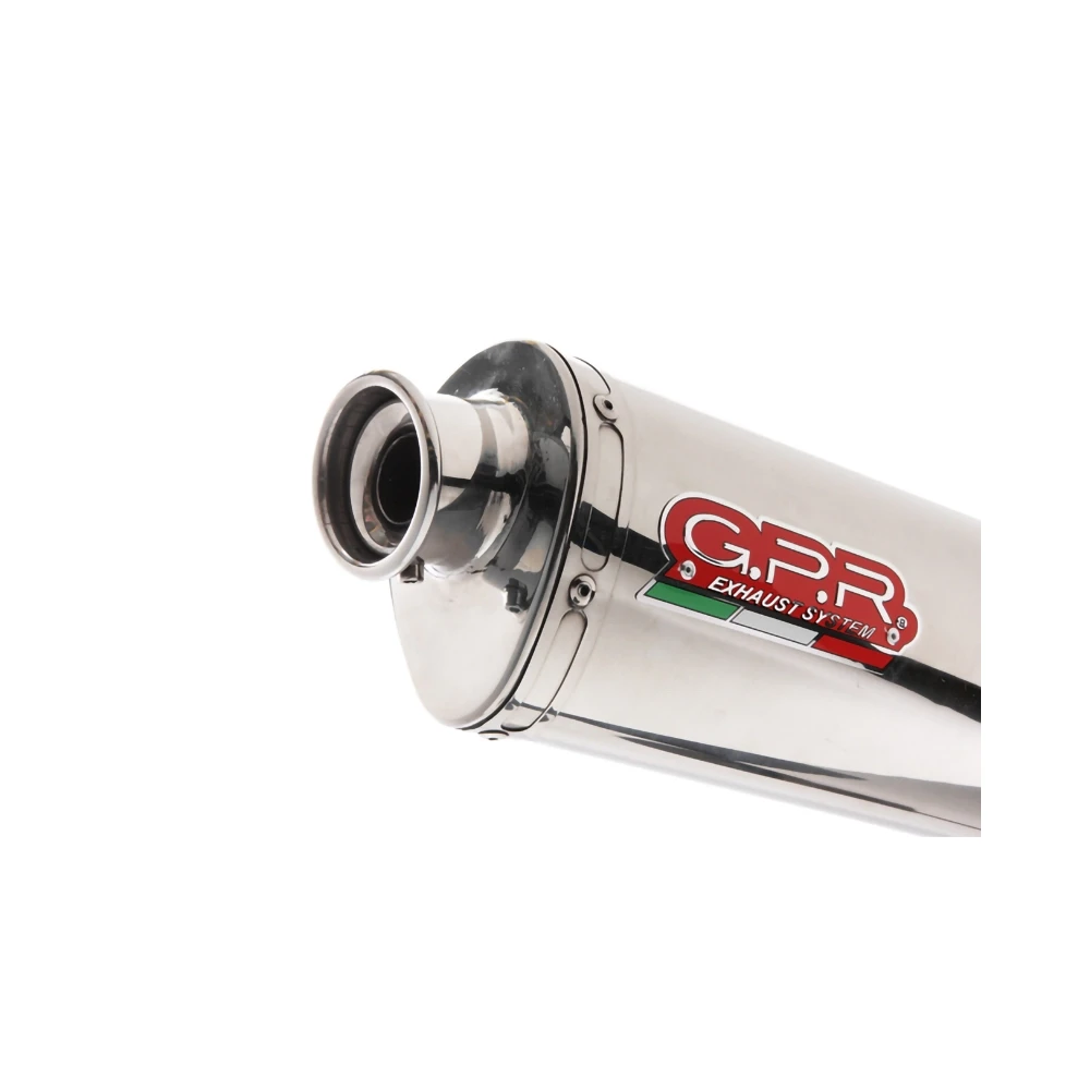 Auspuff GPR Trioval in inox zu Honda (CH-Hom)