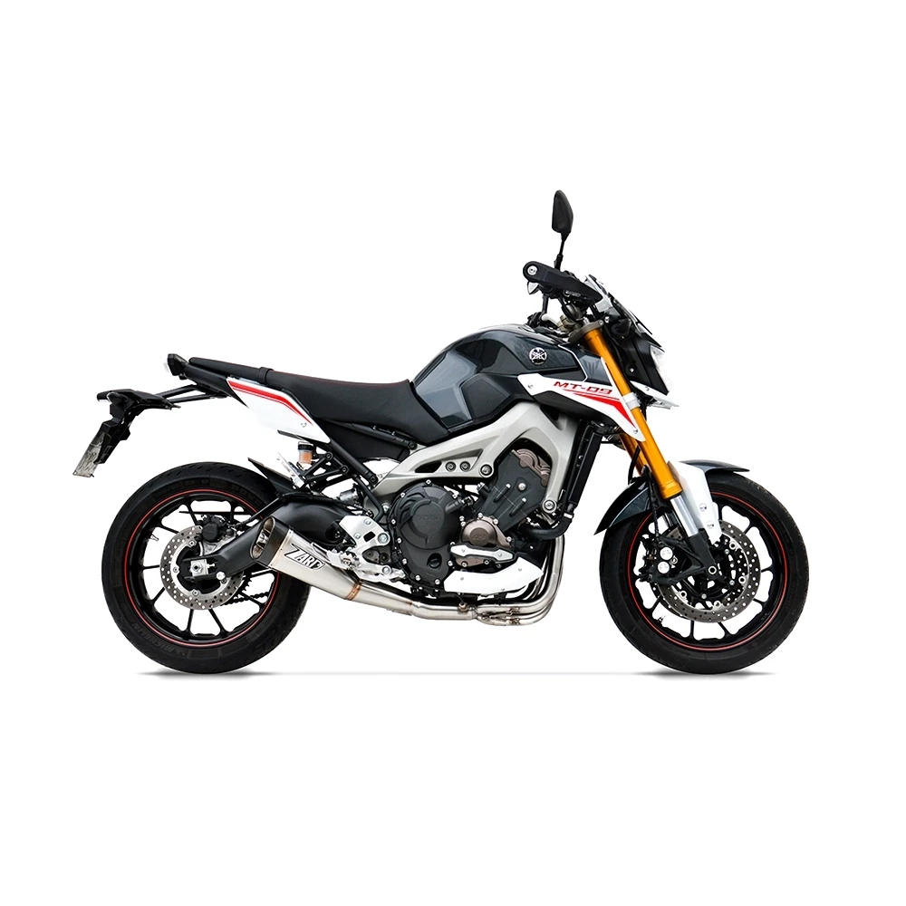 Auspuffanlage ZARD FLAT (3 in 1) in Inox zu Yamaha (CH- Homologiert)