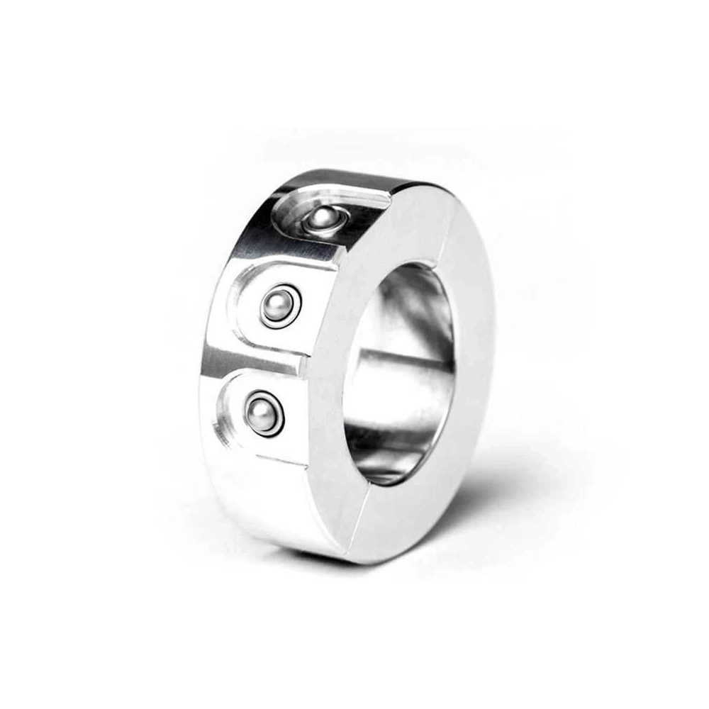 Armatur motogadget m-switch mini (3 Taster) aus Alu- poliert, Tasten silbe