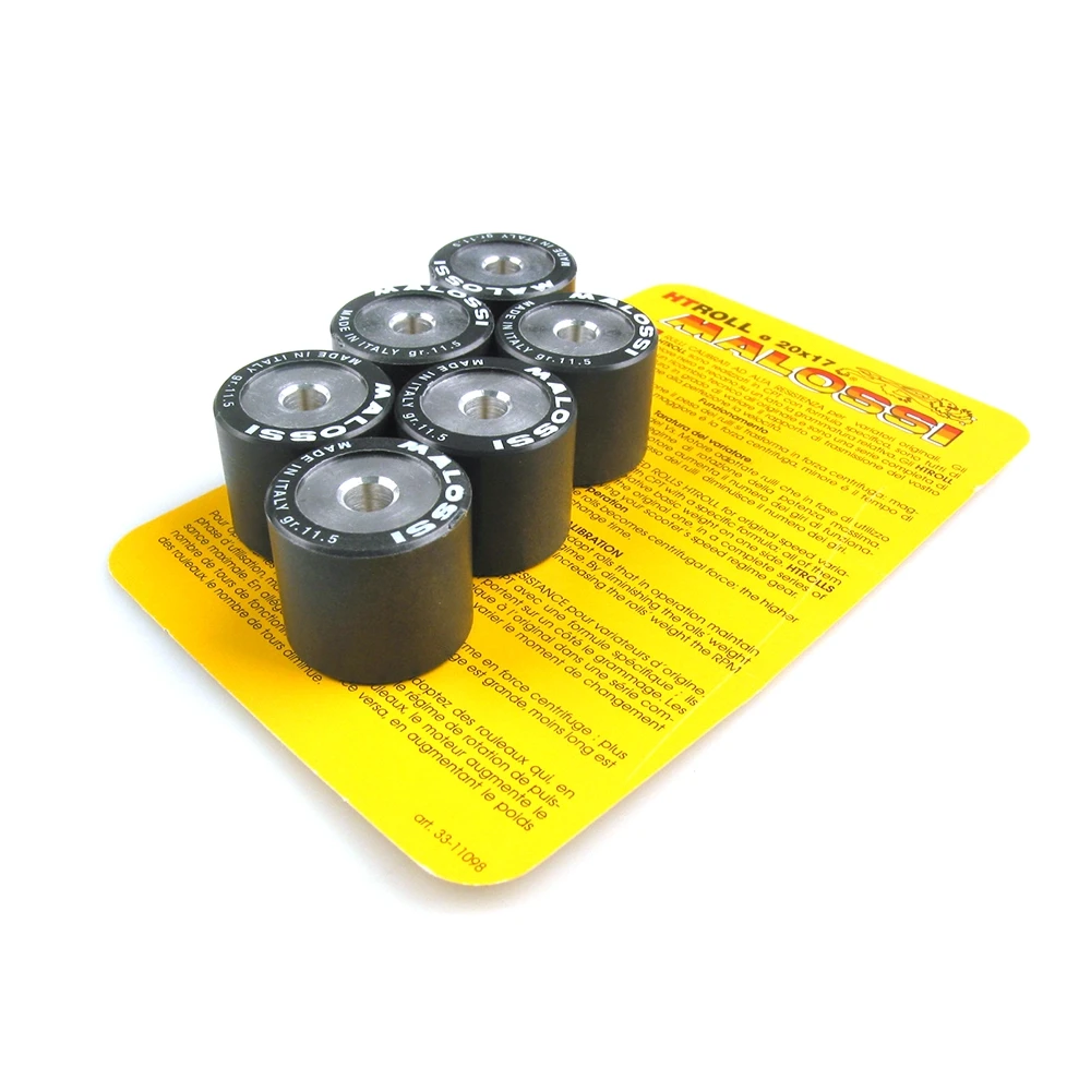 Variogewichte MALOSSI (6 Stück) Ø 20 x 17mm - 9.00gr
